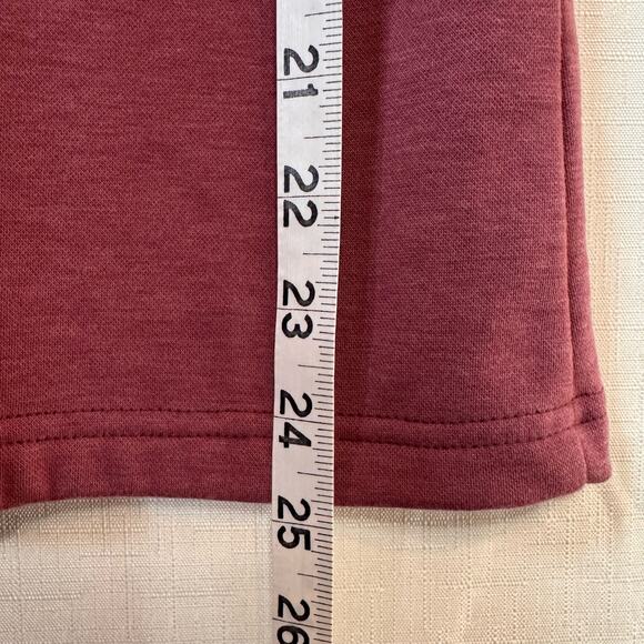 TITLE NINE Warmup Sweatshirt Dress Womens L Pink Fleece Loungewear Activewear - Picture 14 of 14